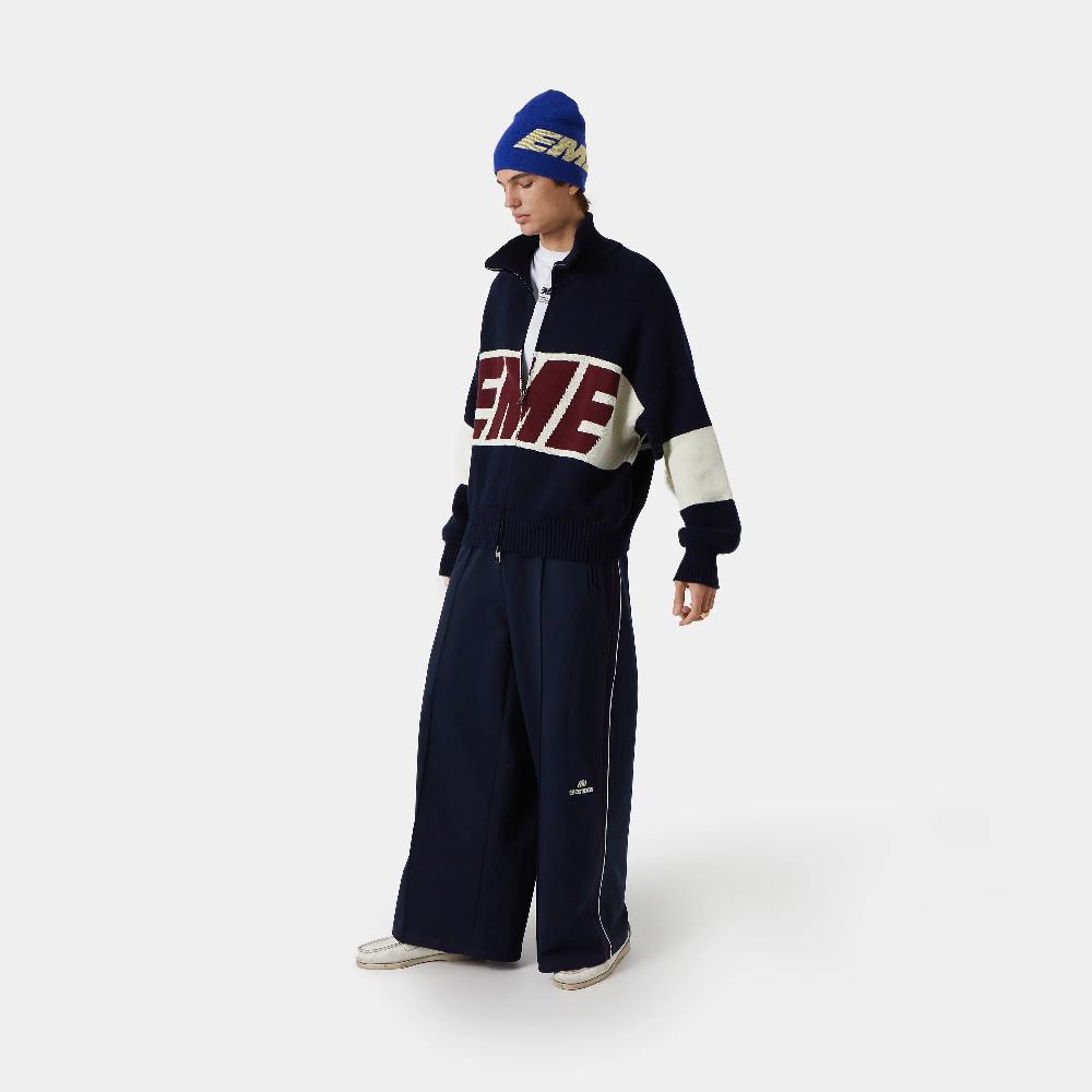 Eme Thrill Navy Zipper Knit Solo queda un día