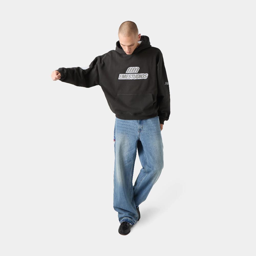 Eme Riot Shadow Oversized Hoodie Grandes descuentos