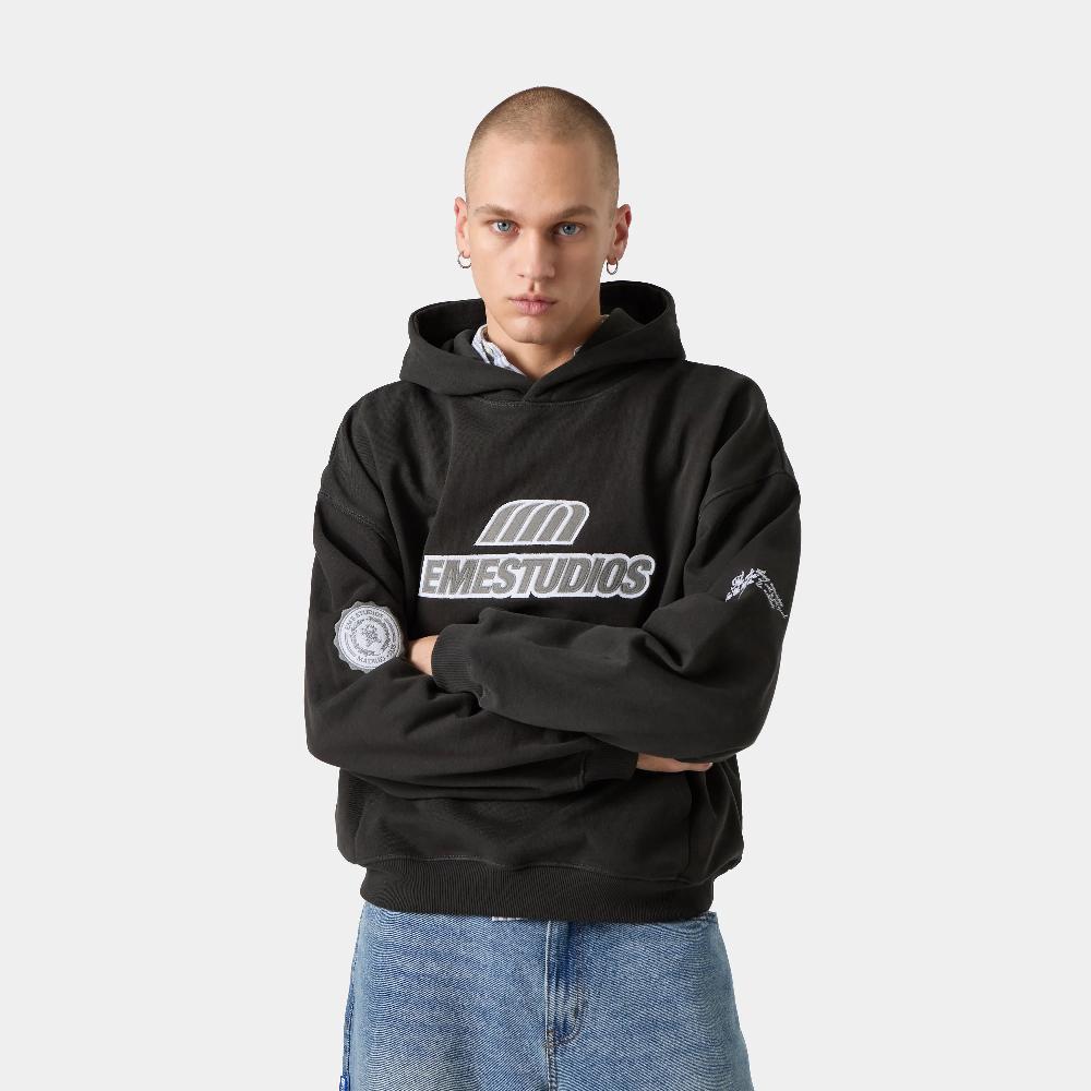 Eme Riot Shadow Oversized Hoodie Grandes descuentos