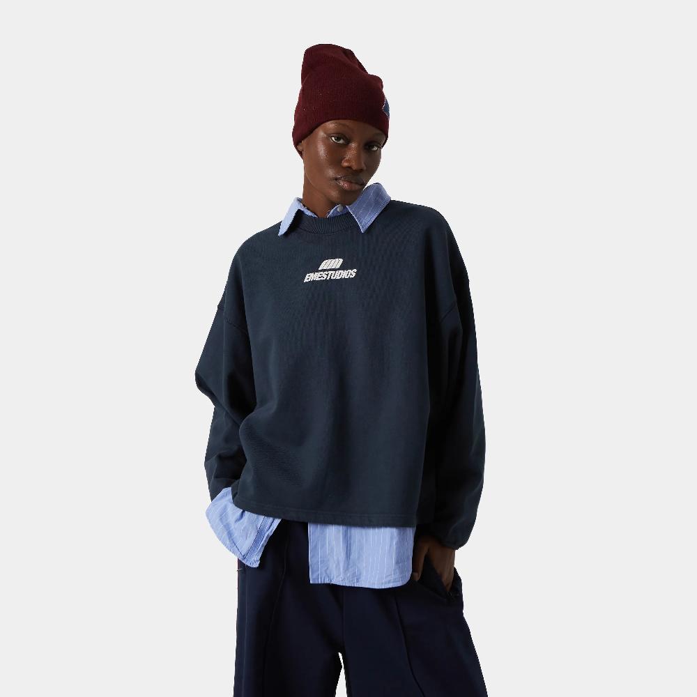 Eme Revo Navy Baggy Mockneck Ahorra y exporta