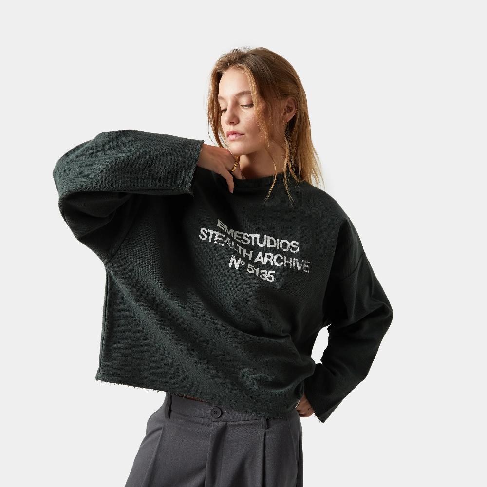 Eme Stealth Hunt Reverse Crewneck Precios de Black Friday