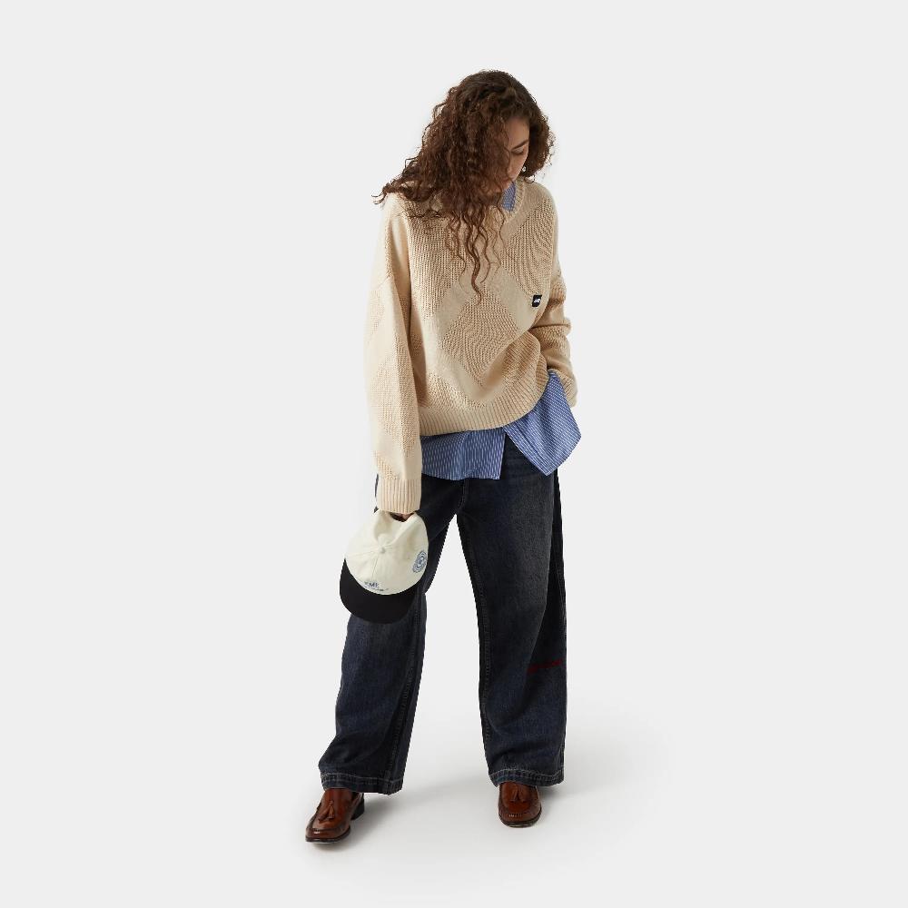 Eme Rhomb Knit Sweater Devoluciones gratuitas