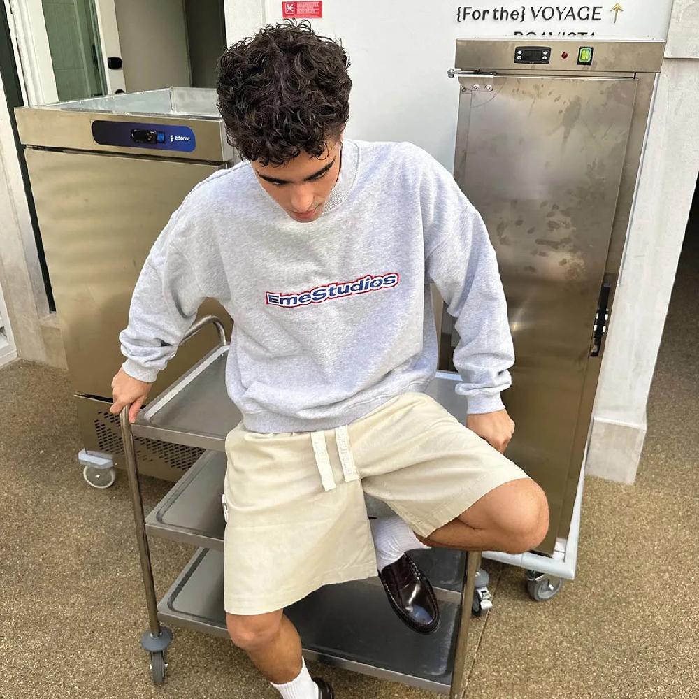 Eme Whatever Heather Grey Mockneck En línea