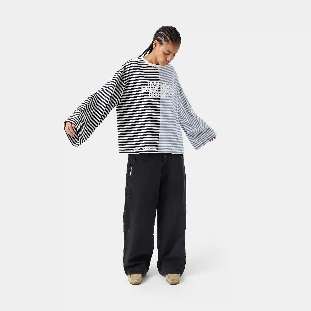Eme Roguish Blue Striped Long Sleeve Tienda