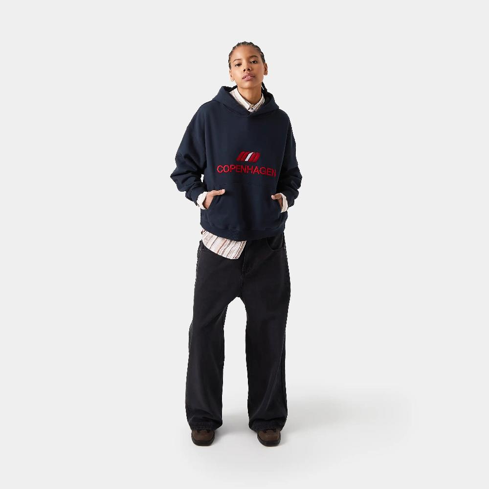 Eme Flag CPH Navy Hoodie Liquidación