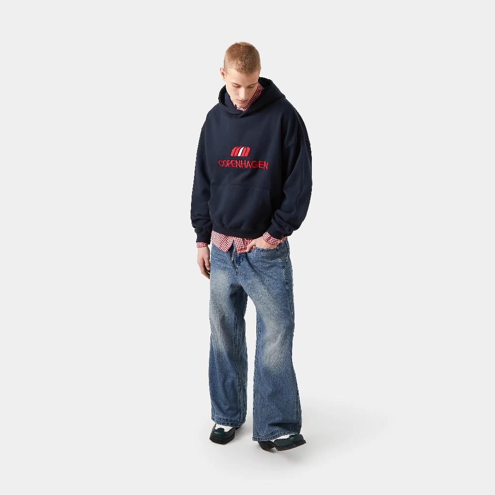 Eme Flag CPH Navy Hoodie Liquidación