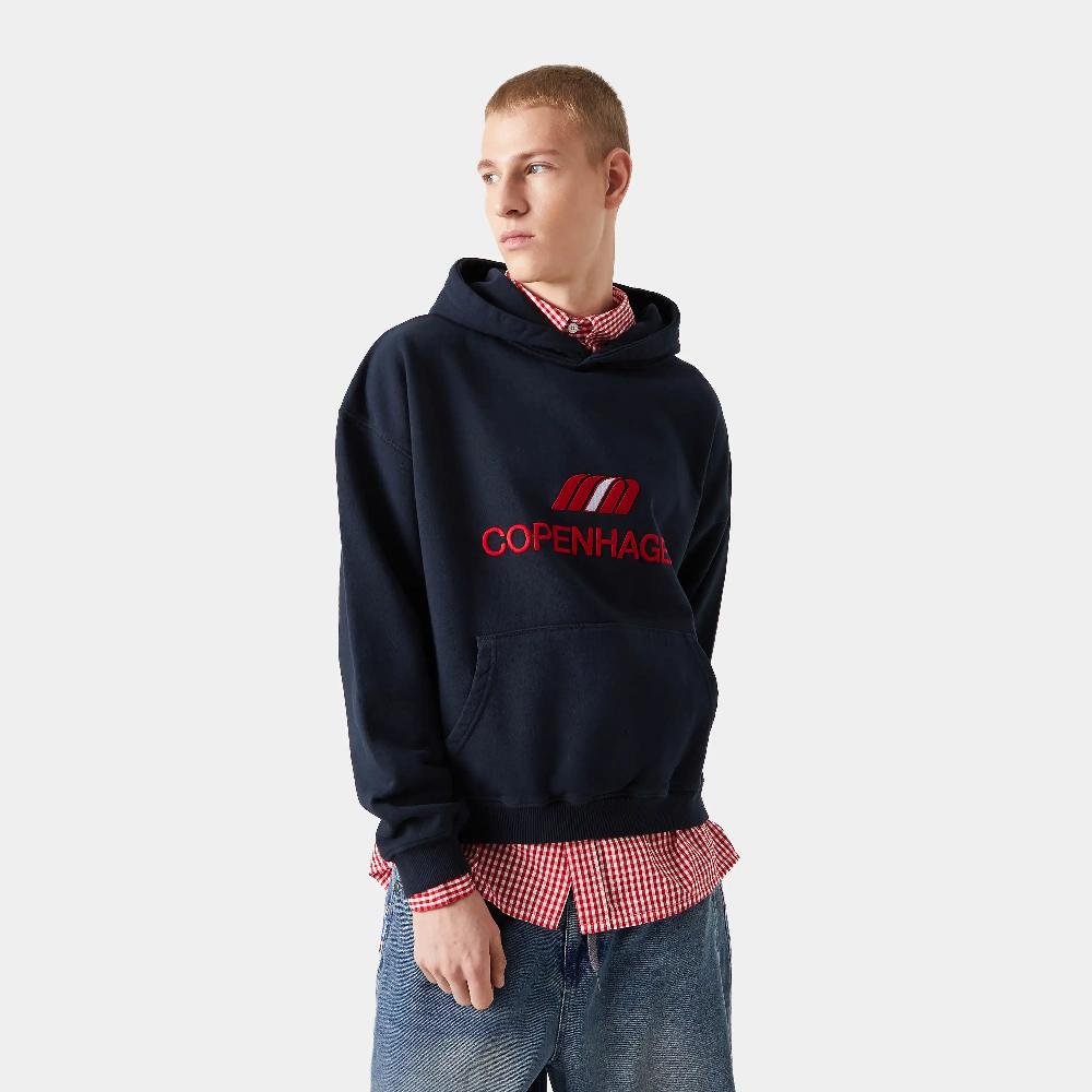 Eme Flag CPH Navy Hoodie Liquidación