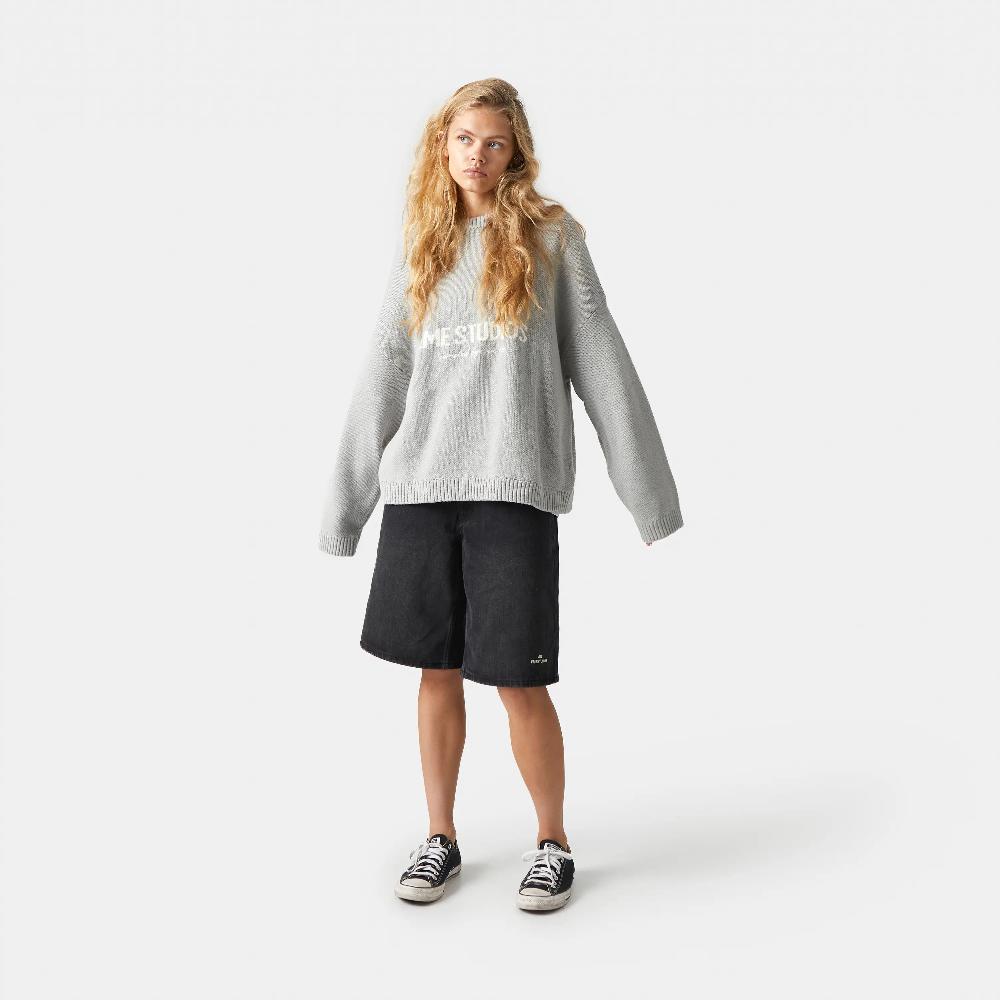 Eme Master Grey Knit Sweater Últimos 3 días
