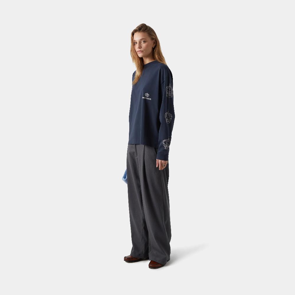 Eme Crown Navy Long Sleeve Superdescuento