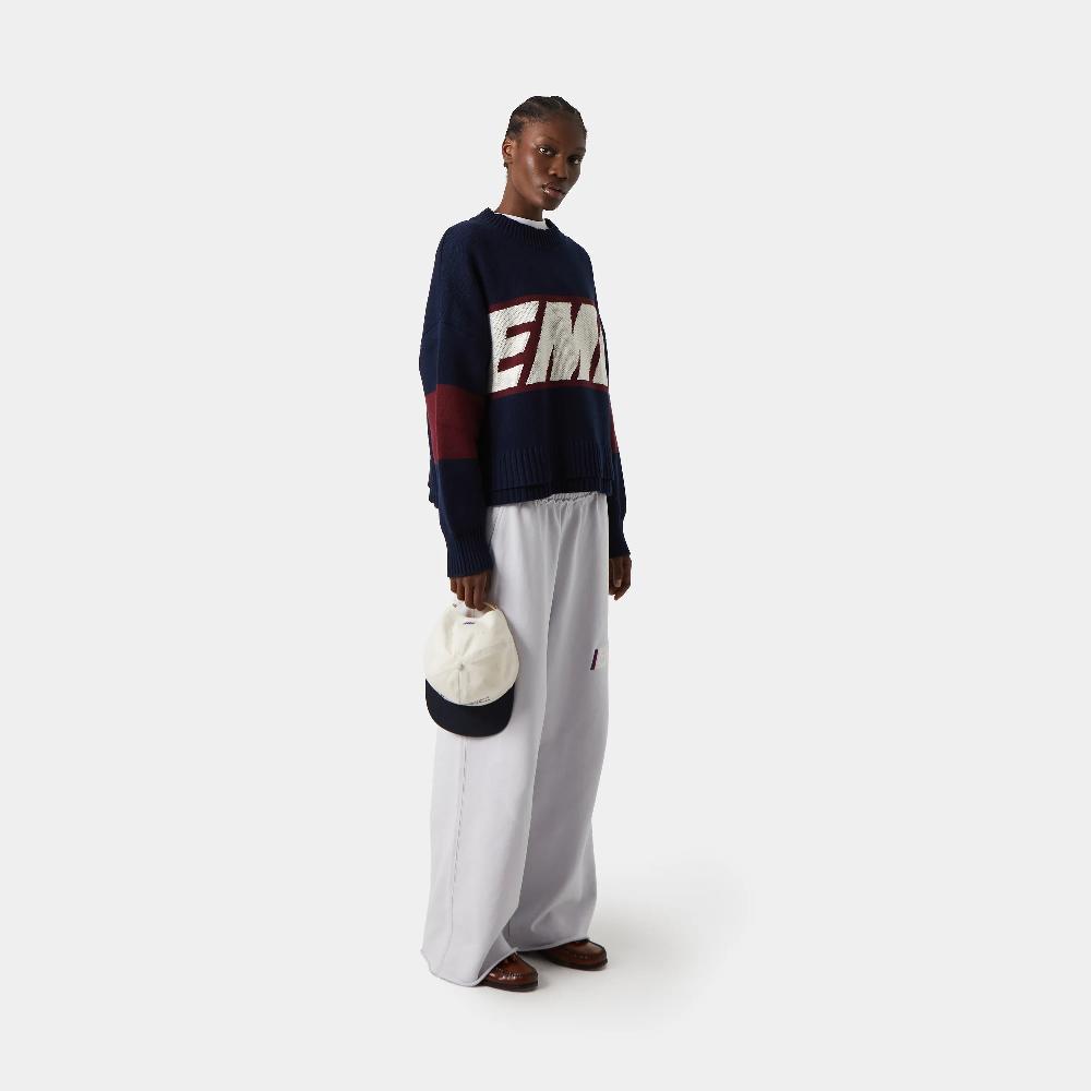 Eme Thrill Indigo Knit Sweater Precios de Black Friday