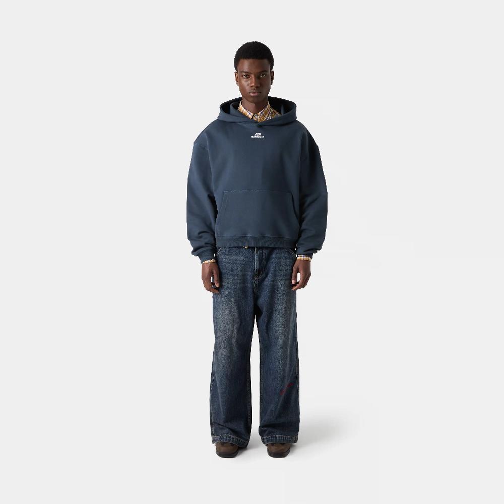 Eme Basic Navy Oversized Hoodie Libre de impuestos