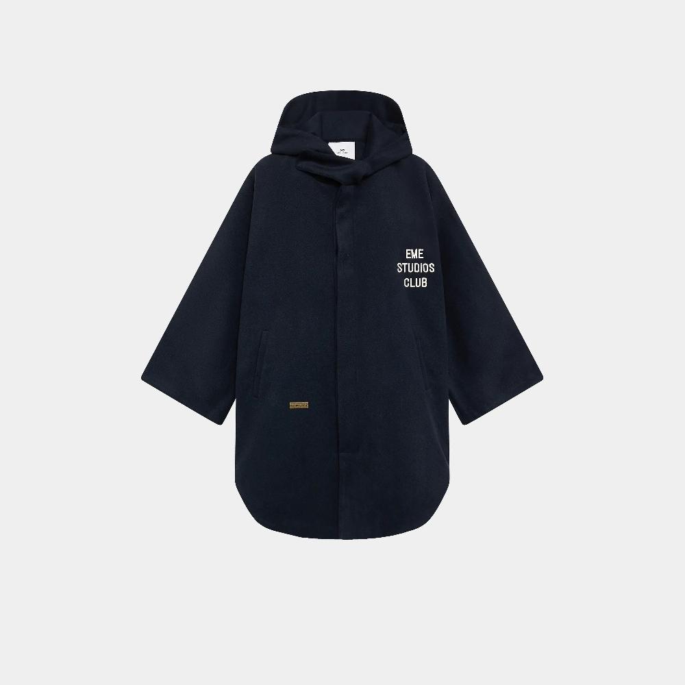 Eme Ezio Navy Coat