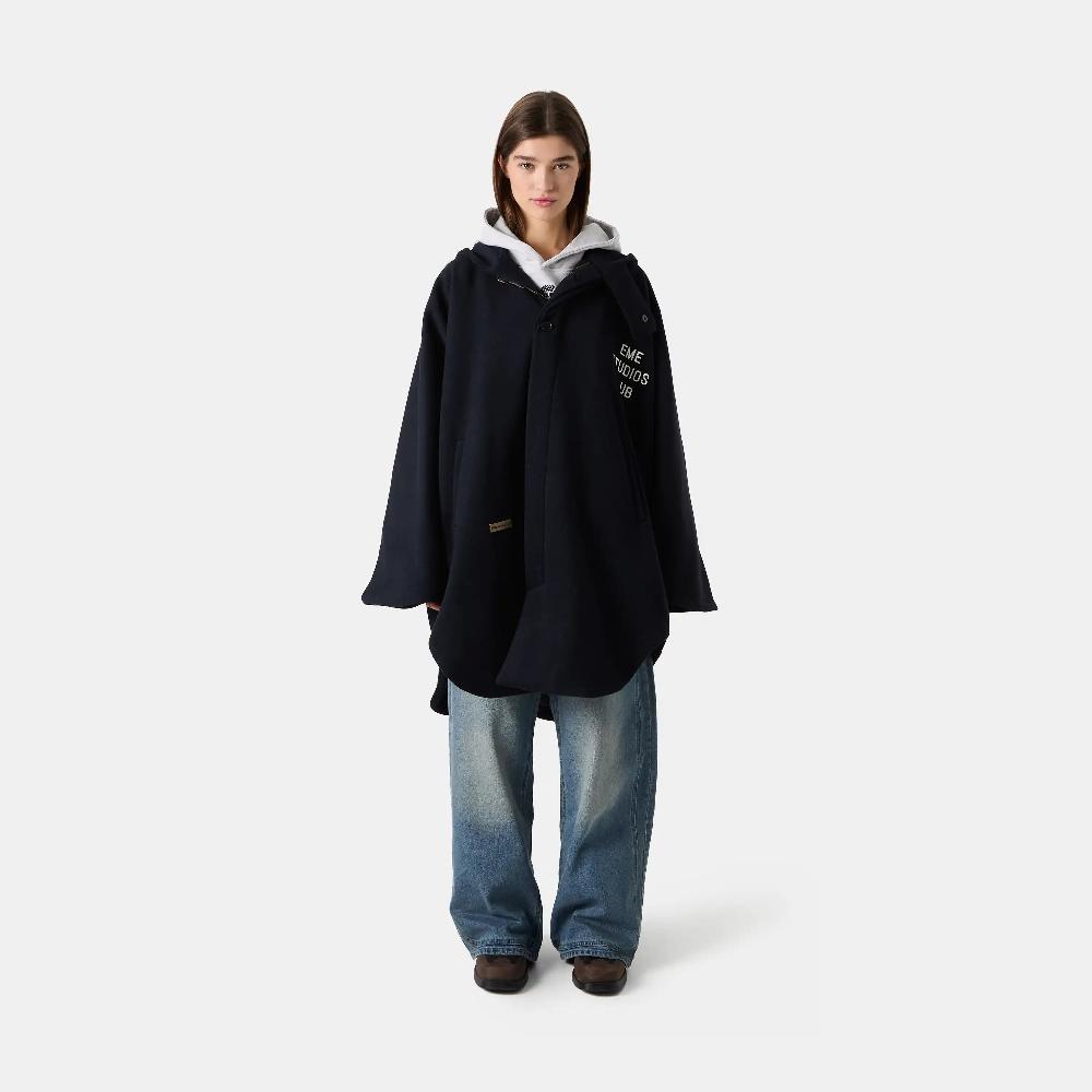 Eme Ezio Navy Coat Descuentos del mes