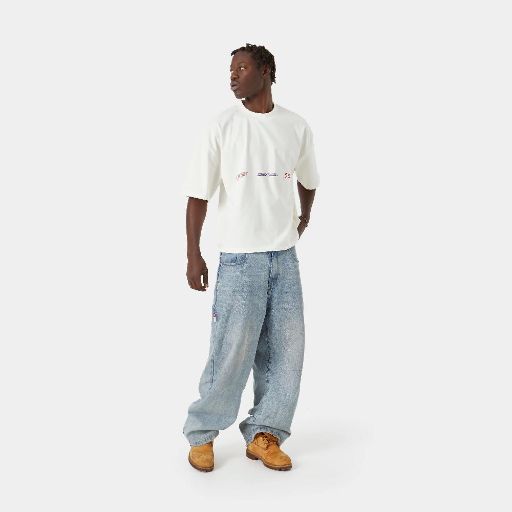 Eme Grin Blued Oversized Tee Los más vendidos