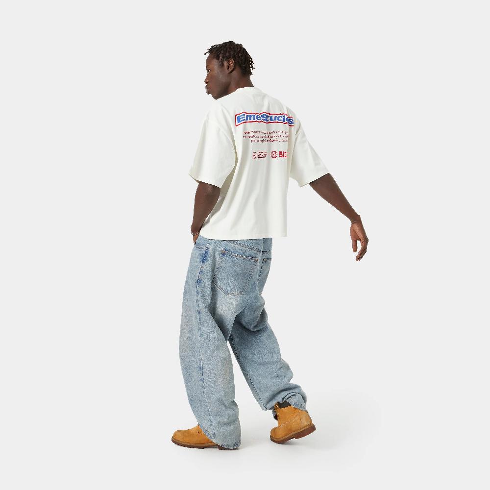 Eme Grin Blued Oversized Tee Los más vendidos