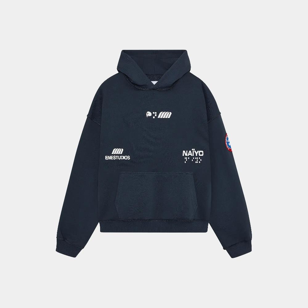 Eme EmeXNaiyo Navy Hoodie Tienda