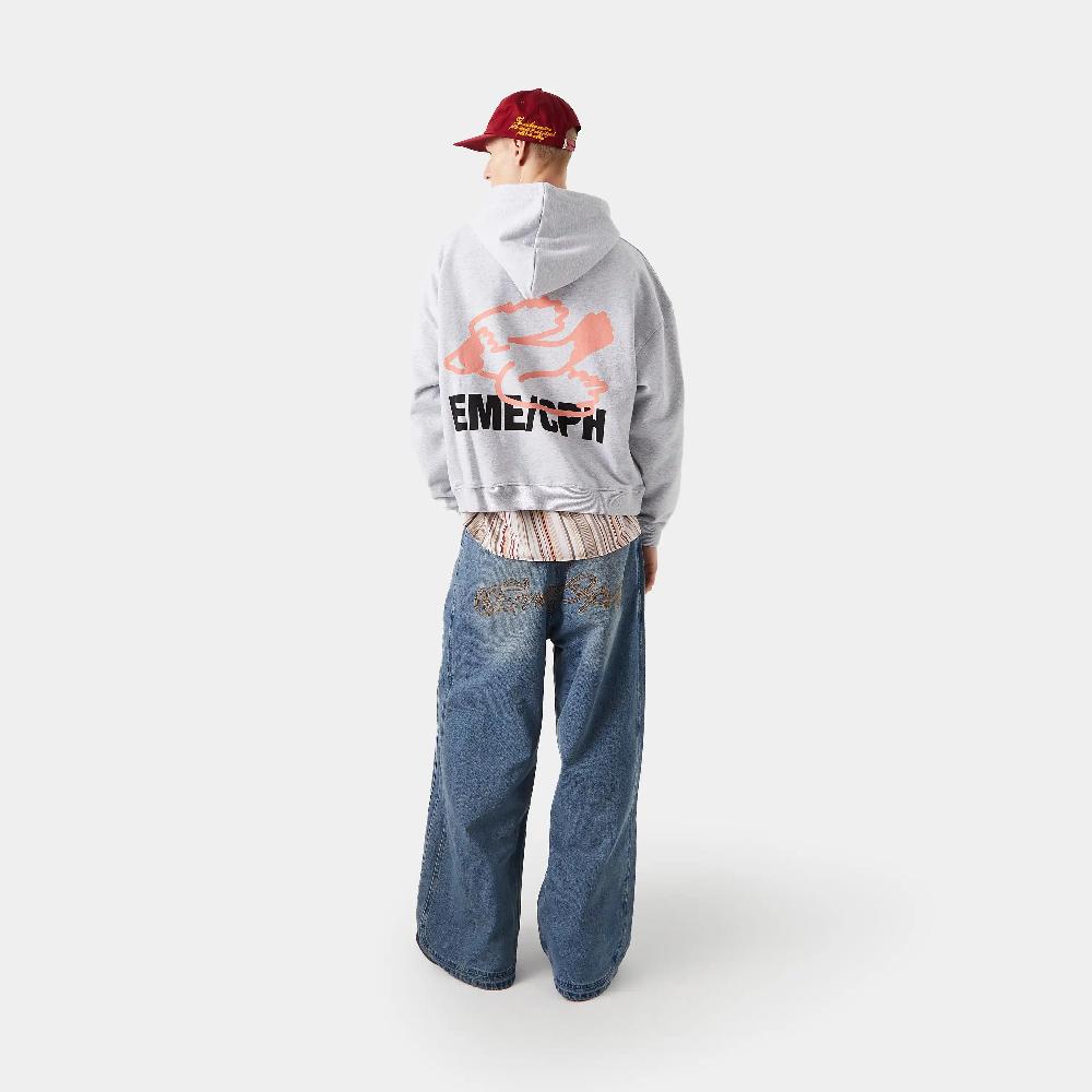 Eme Due Heather Grey Hoodie ÚLTIMAS EDICIONES