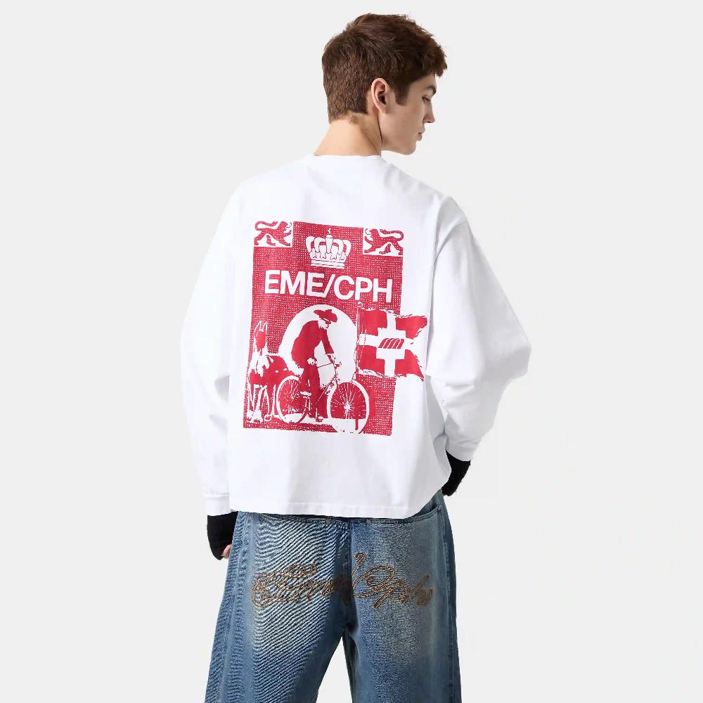 Eme CC Pearl Long Sleeve Precio de fábrica