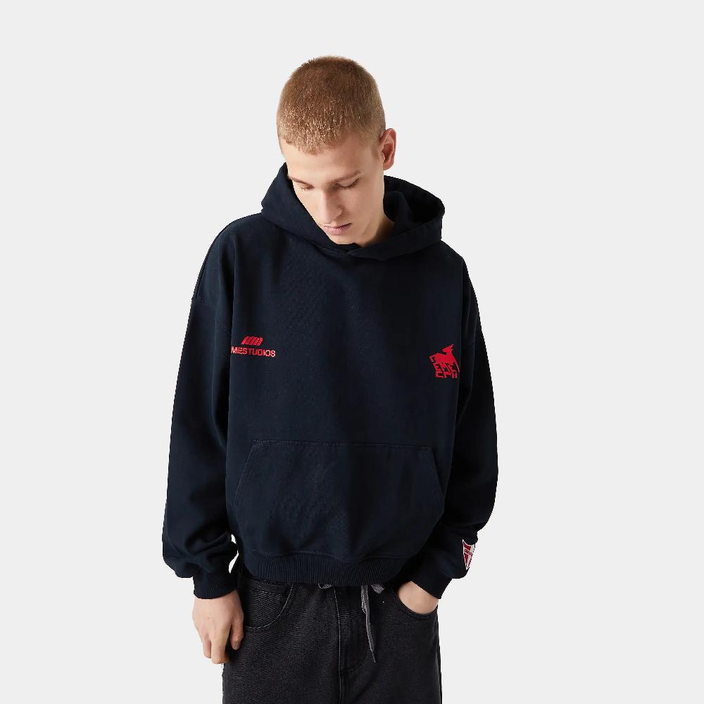 Eme Rensdyr Navy Hoodie Solo hoy