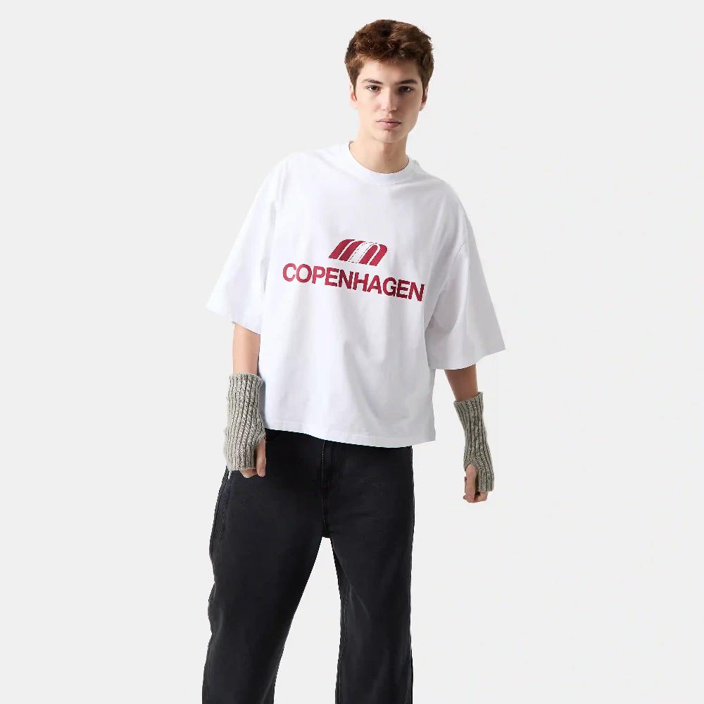 Eme Flag CPH Pearl Cropped Tee Superdescuento
