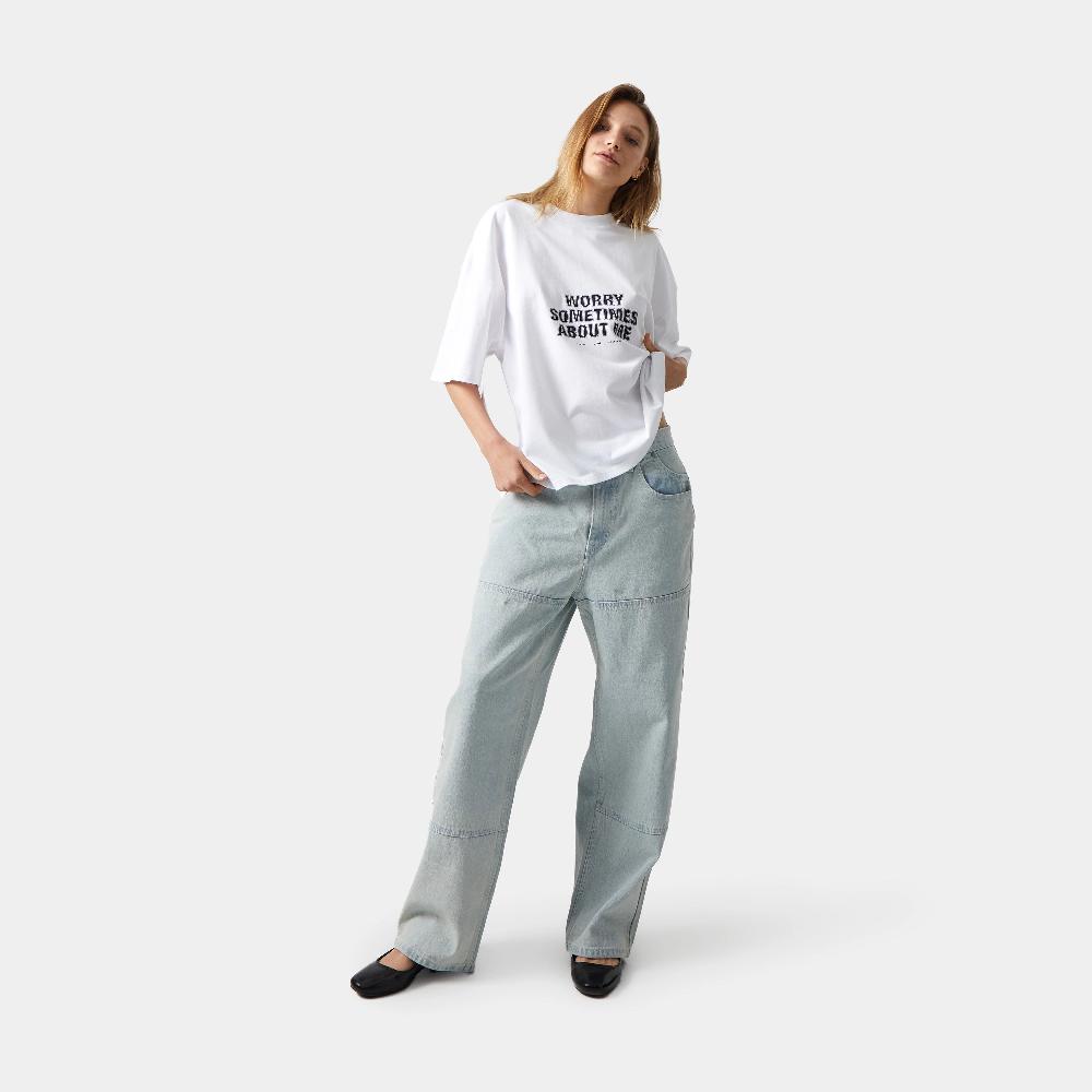 Eme Target Pearl Oversized Tee Outlet online