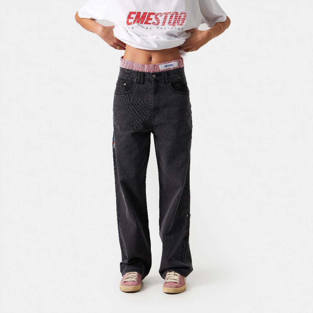 Eme Slate Black Jeans DB Venta caliente