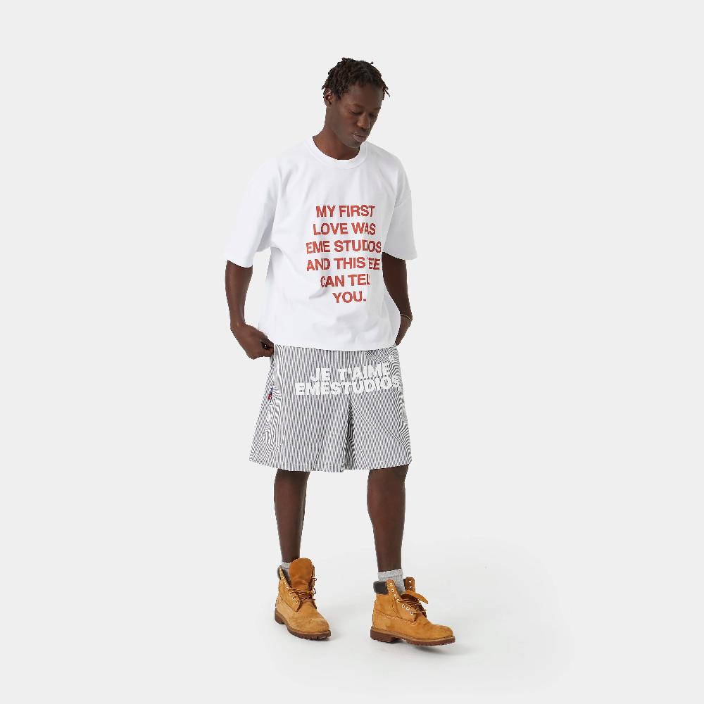 Eme One Love Pearl Oversized Tee Rebajas de fábrica