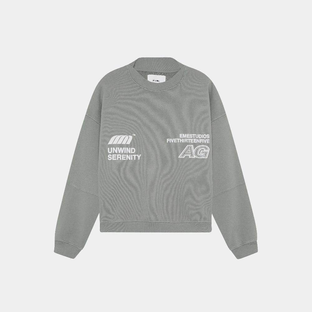 Eme Serenity Pebble Oversized Crewneck Los más vendidos