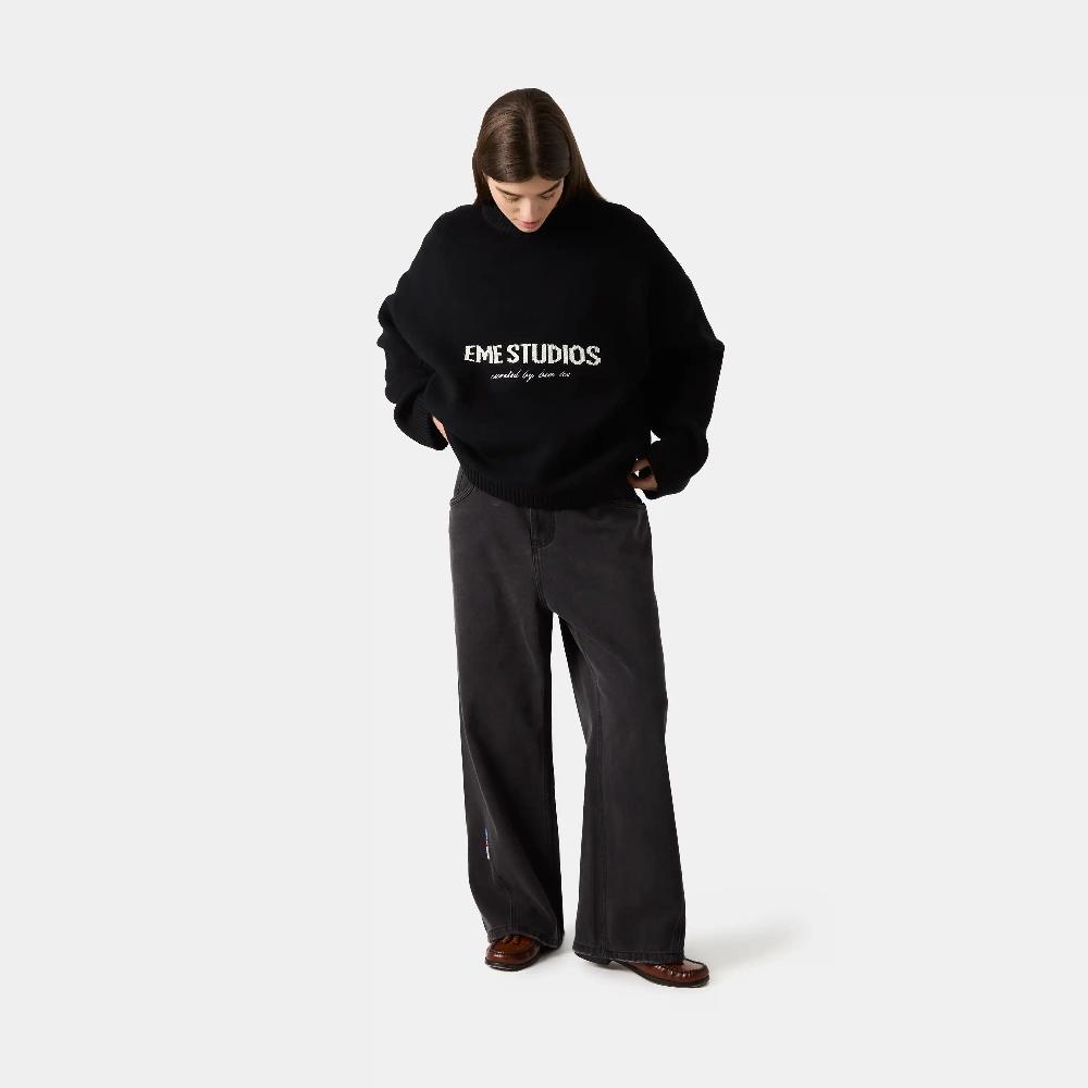 Eme Master Flag Shadow Knit Sweater Ventas relámpago