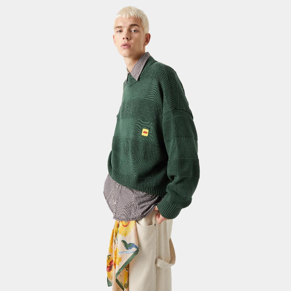 Eme Horizontal Striped Knit Sweater Descuento