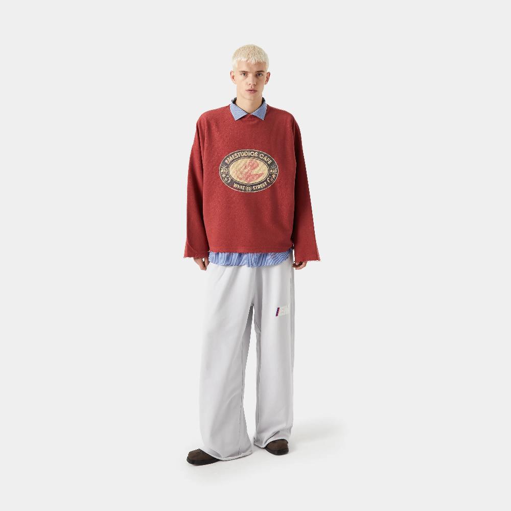 Eme Whiz Cafe Redwood Reverse Crewneck Rebajas top