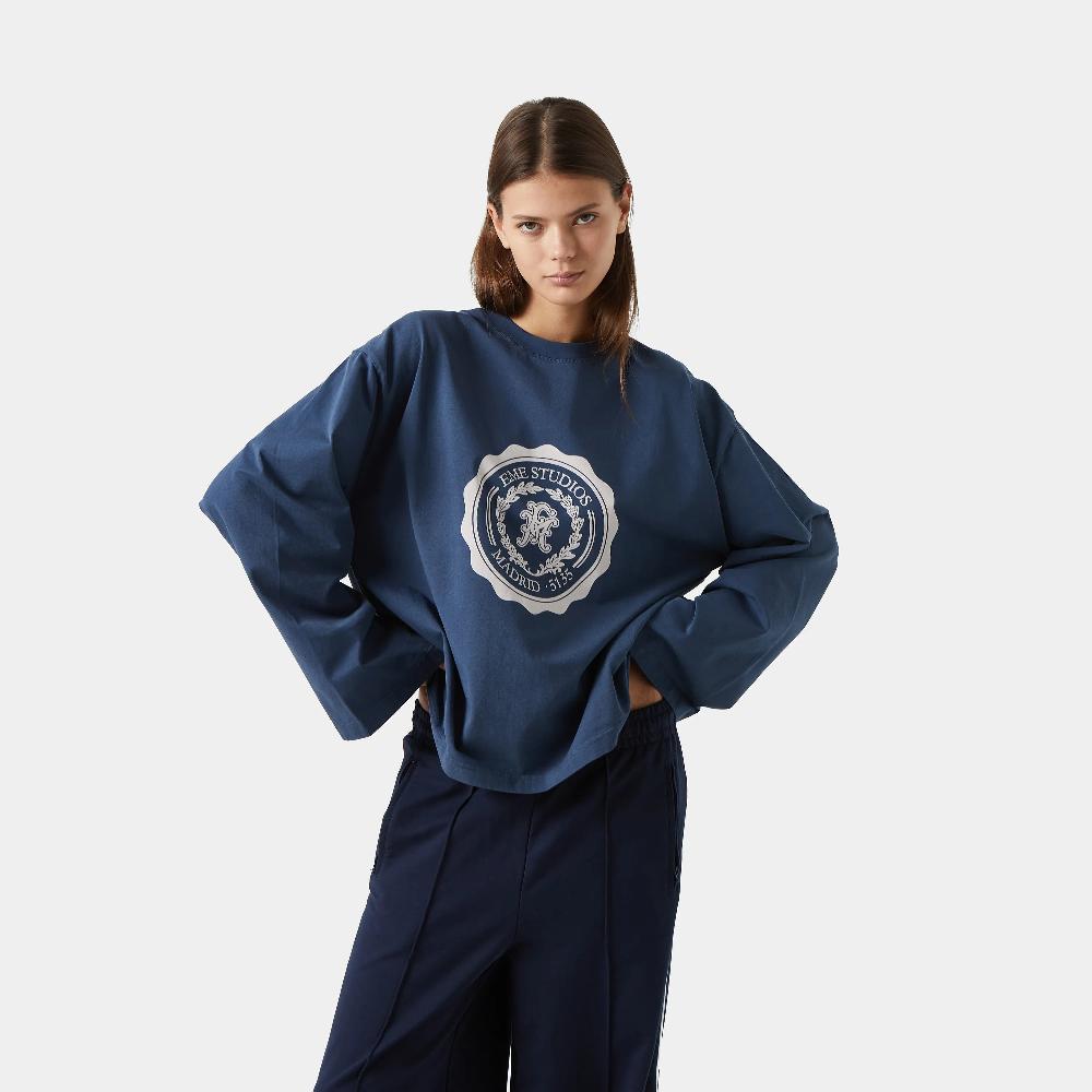 Eme Bulwark Navy Long Sleeve Oferta especial de fábrica