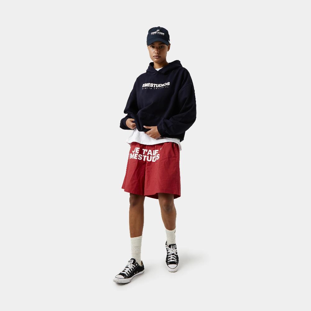 Eme Unwind Dark Navy Oversized Hoodie Promoción trimestral