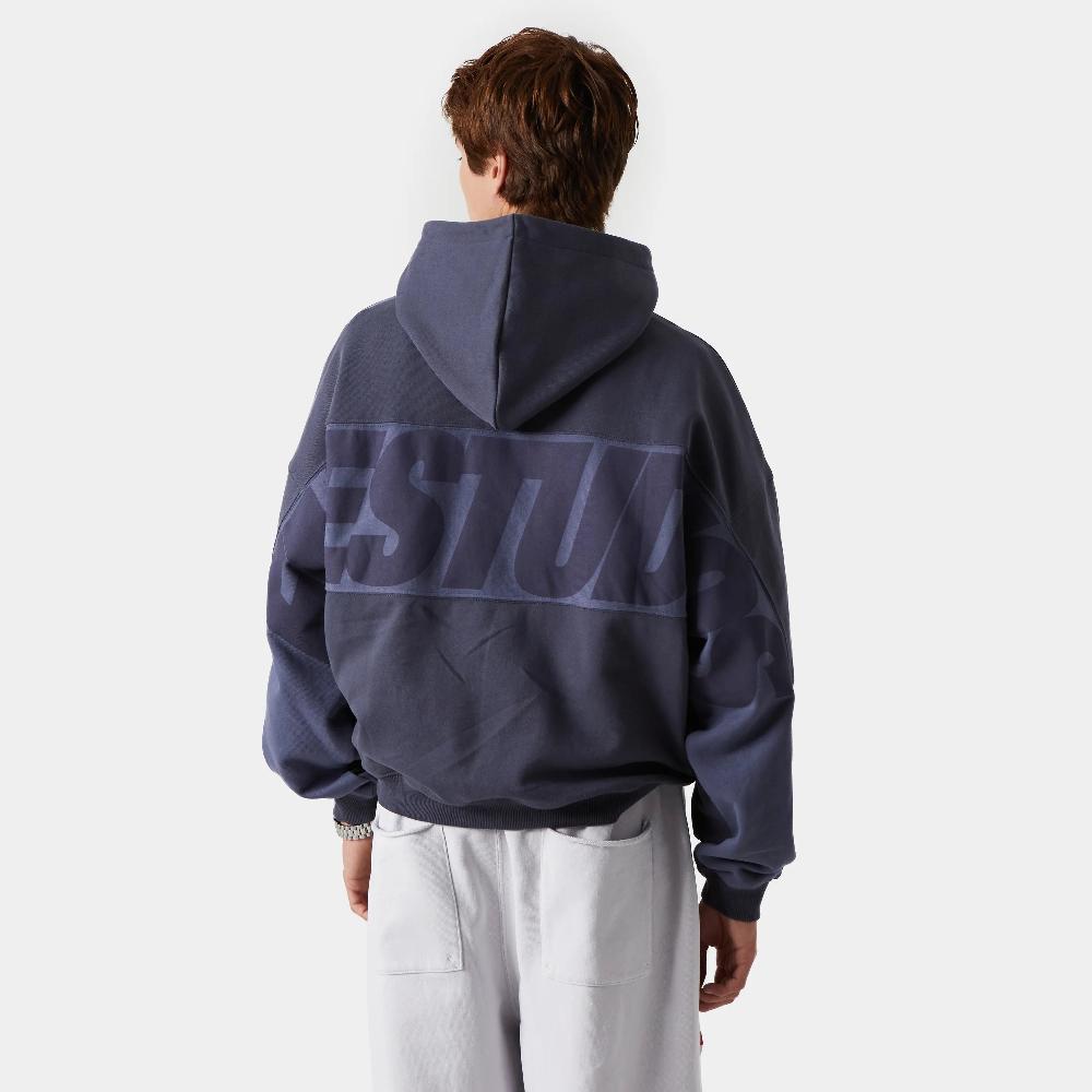 Eme Yalo Cobalt Oversized Hoodie Tienda de fábrica