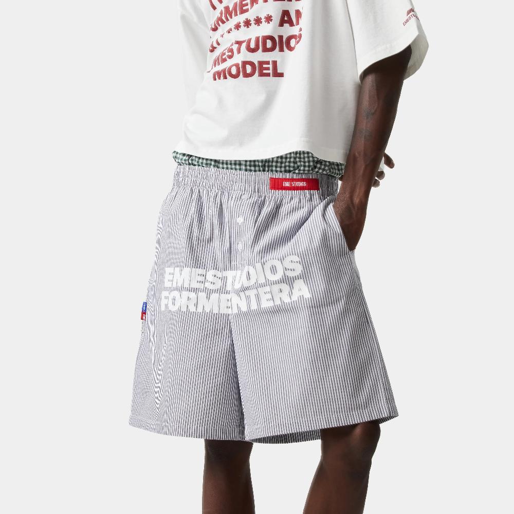 Eme Formentera Stripped Long Shorts Ahorra y exporta