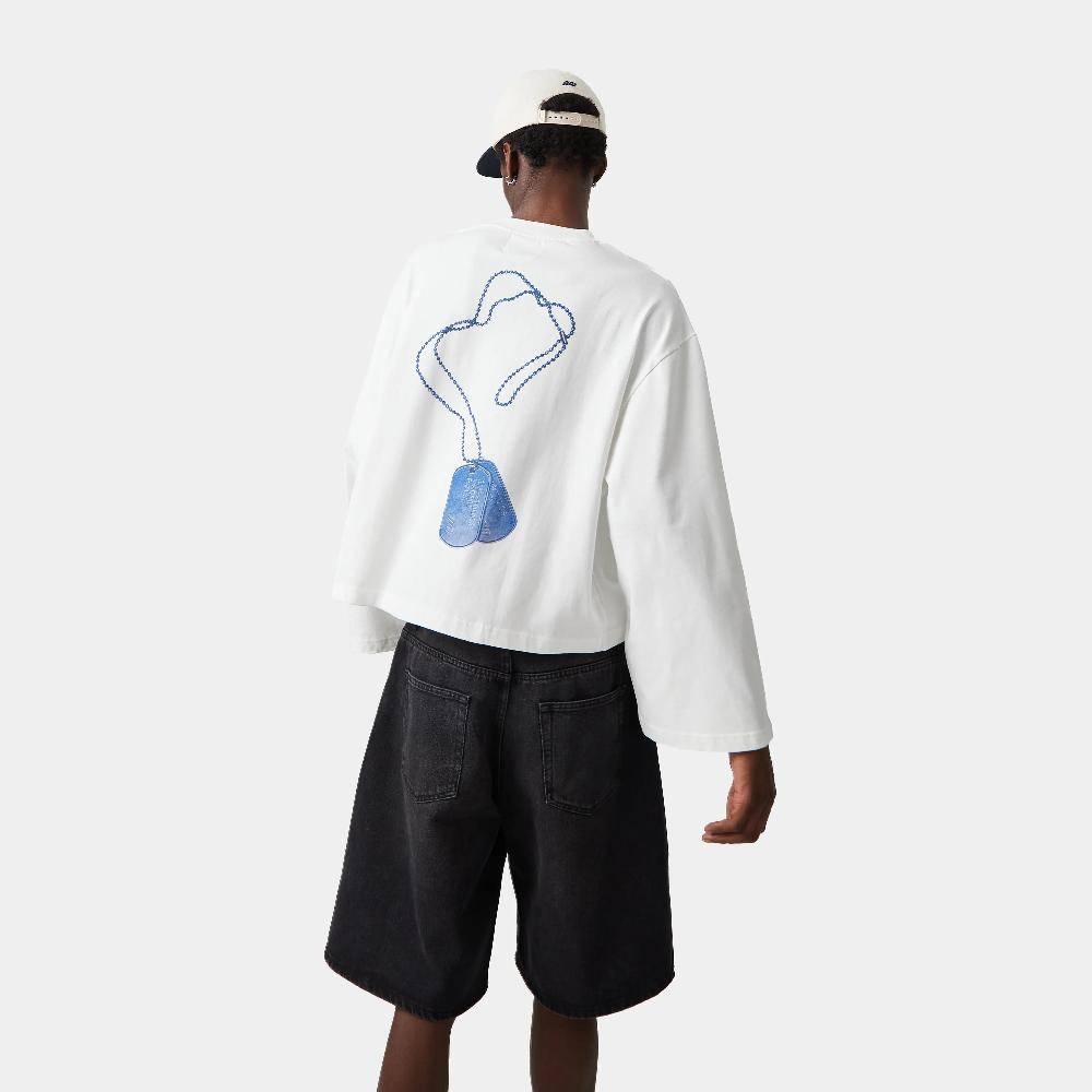 Eme M Plate Off Sand Long Sleeve Libre de impuestos