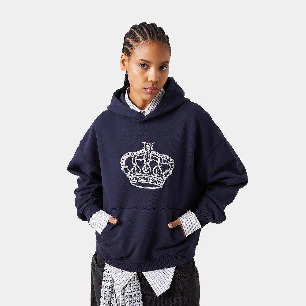 Eme Mufasa Navy Oversized Hoodie En línea