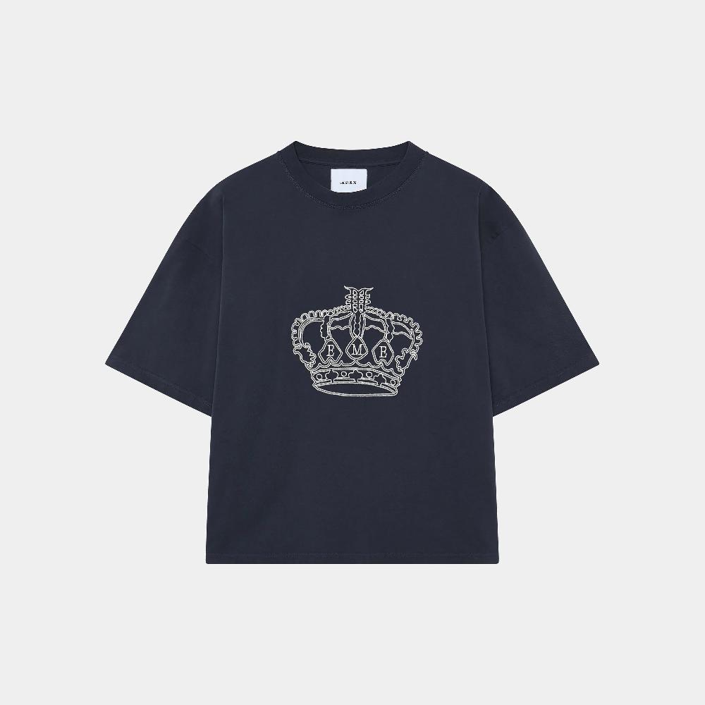 Eme Crown Navy Oversized Tee Ofertas