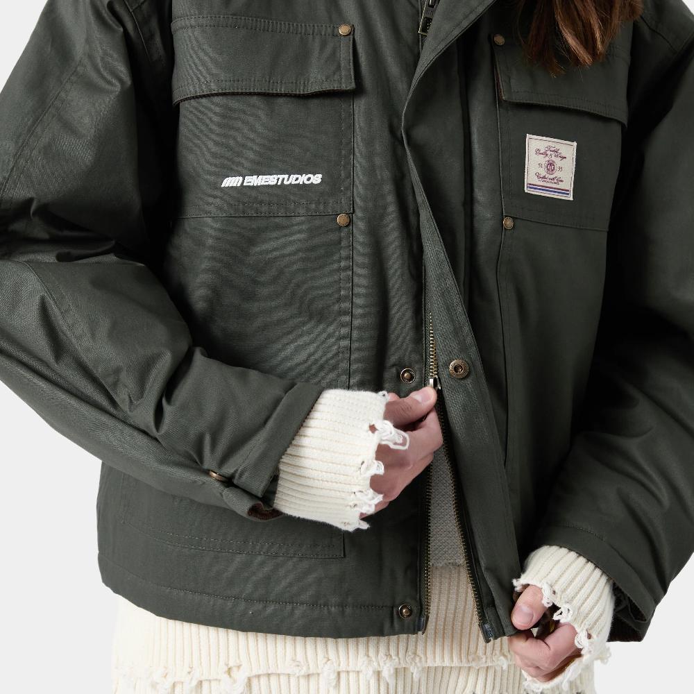 Eme Ethos Waxed Forest Hunt Boxy Jacket ÚLTIMAS EDICIONES