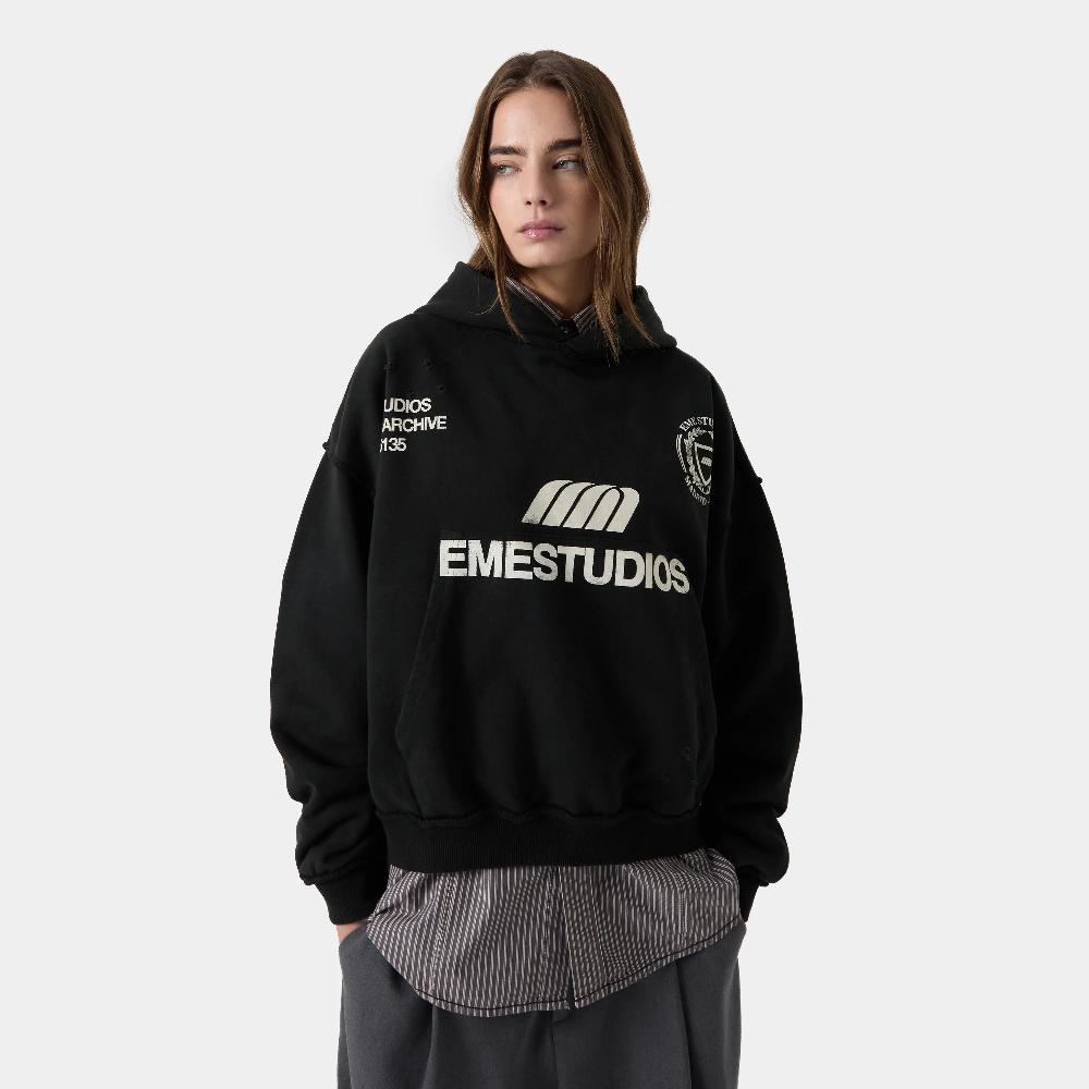 Eme Stealth Shadow Oversized Hoodie Promoción por tiempo limitado