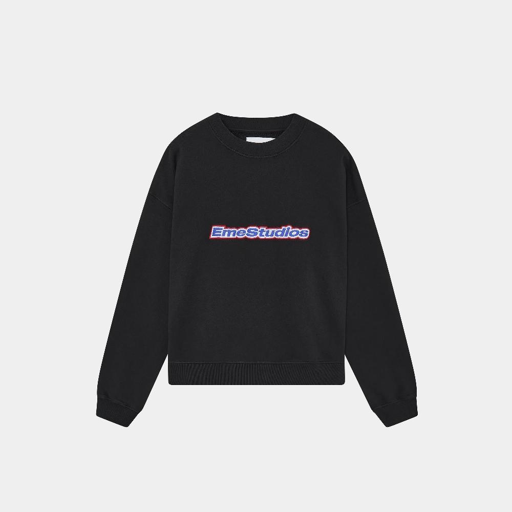Eme Box Shadow Oversized Crewneck Superdescuento