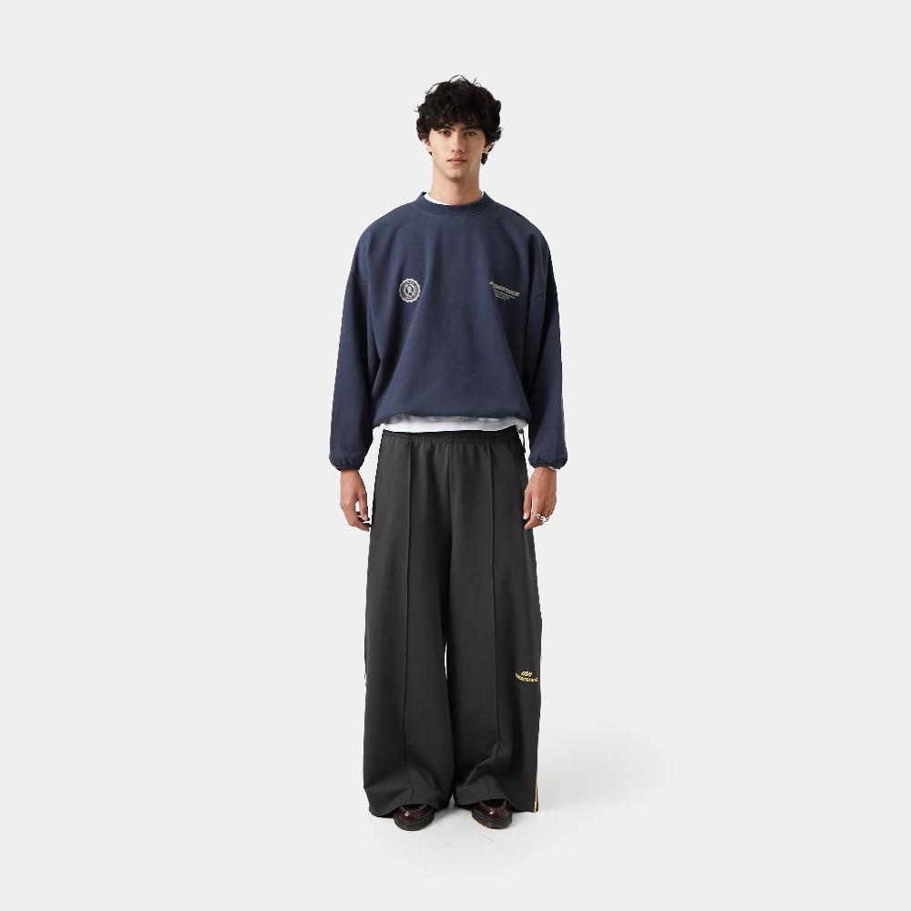 Eme Buckler Navy Oversized Crewneck Precios de Black Friday