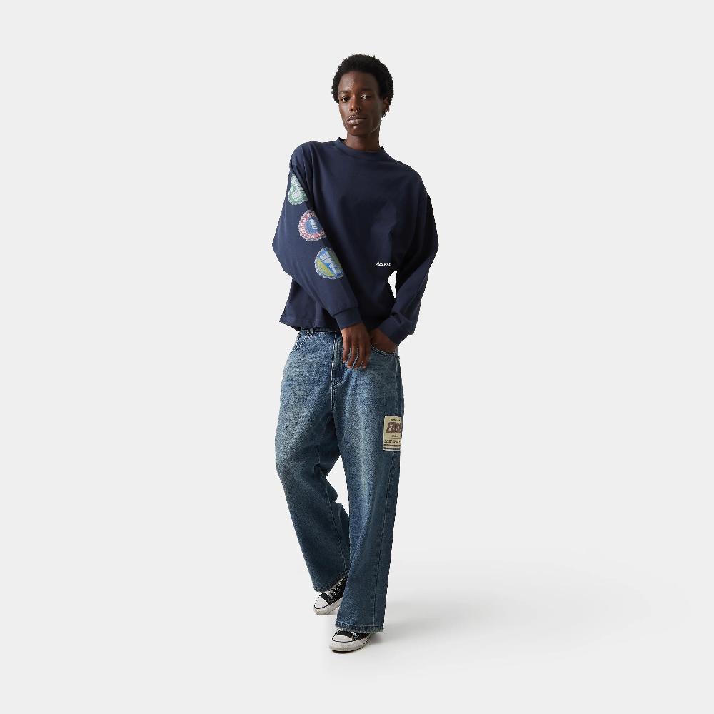 Eme Caps Navy Long Sleeve Grandes ahorros