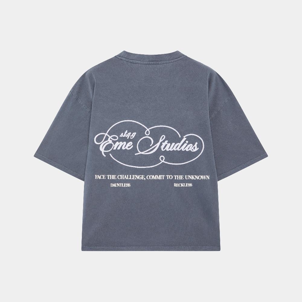 Eme Courageous Navy Oversized Tee Precio ultrabajo