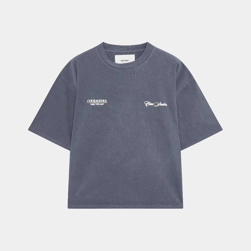 Eme Courageous Navy Oversized Tee Precio ultrabajo