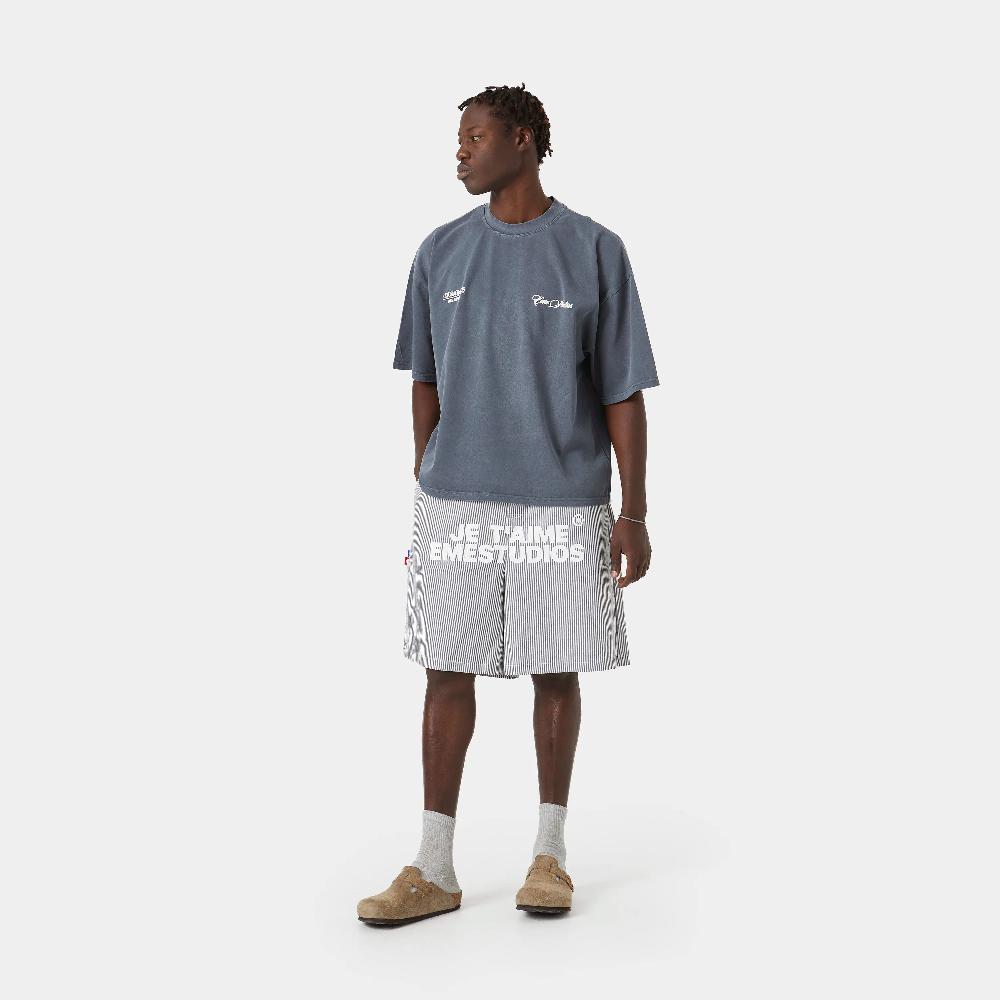 Eme Courageous Navy Oversized Tee Precio ultrabajo