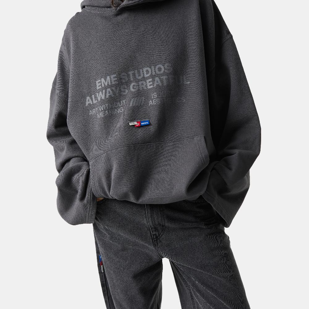 Eme Glide Shadow Oversized Hoodie Descuento