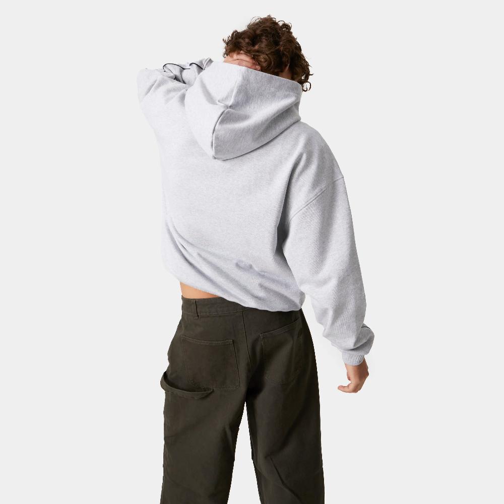 Eme Fraser Grey Oversized Hoodie Tienda