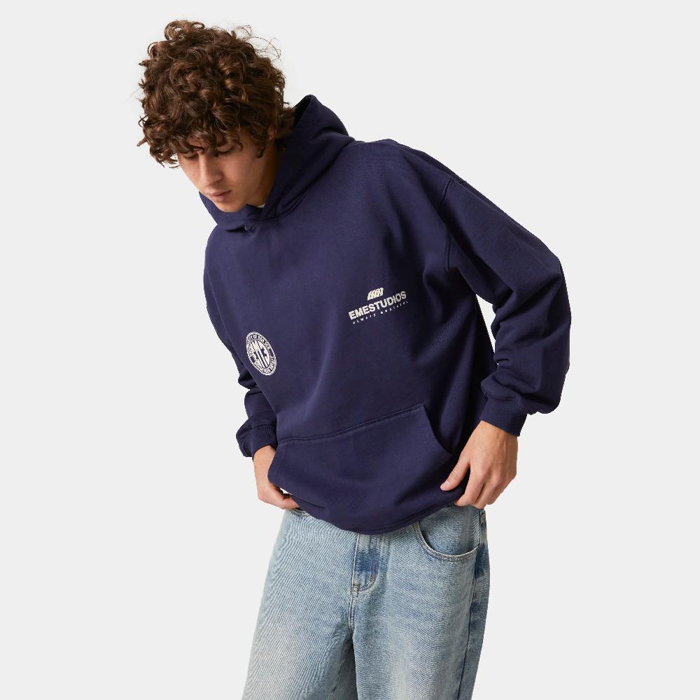 Eme Scap Navy Oversized Hoodie Rebajas top