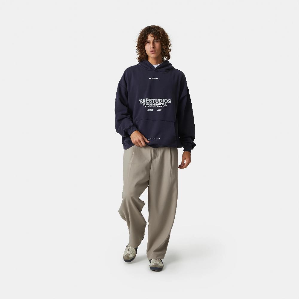 Eme 3N Row Navy Oversized Hoodie Envío gratis